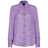 Purple Polyester Shirt